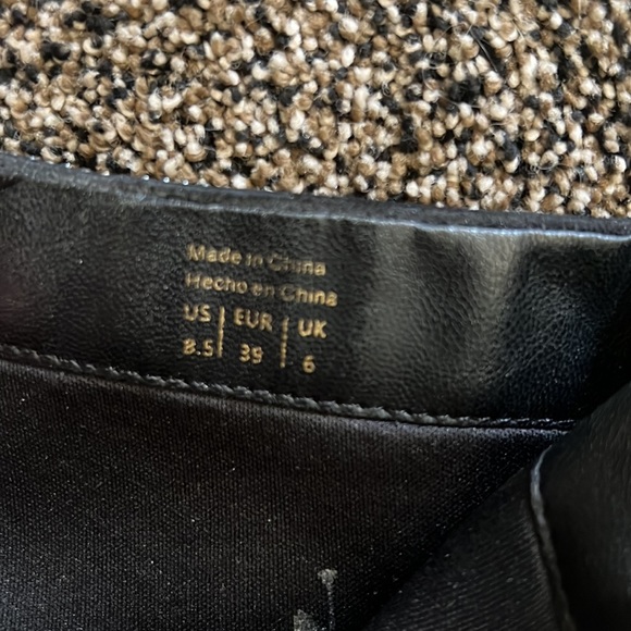 ALDO sparkle Silver Boots , worn once still in box 8.5 - Picture 4 of 6